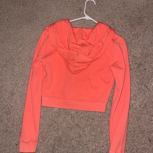 American Eagle Cropped zip up hoodie